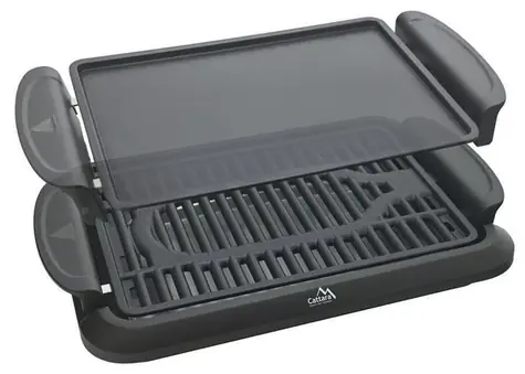 Cattara Omega 2in1 / Elektrogrill / 900-1100 W / 36x24 cm / Grillrost und Teppanyaki
