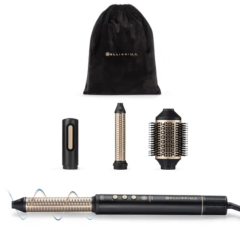 Bellissima 21006 PRODIGY schwarz / Heißluft-Stylinggerät / Keramikoberfläche / Ionentechnologie / 1200 W