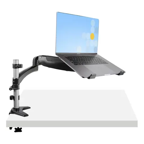 StarTech Laptop-Tischarm Schwarz / Halterung / VESA 75x75, 100x100 mm / Tragkraft 8 kg / Aluminium