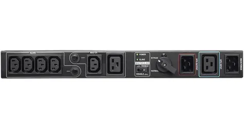 Bluewalker PowerWalker MBS schwarz / USV-Bypass-Schalter / 19"-Rack / Wartung während des Betriebs
