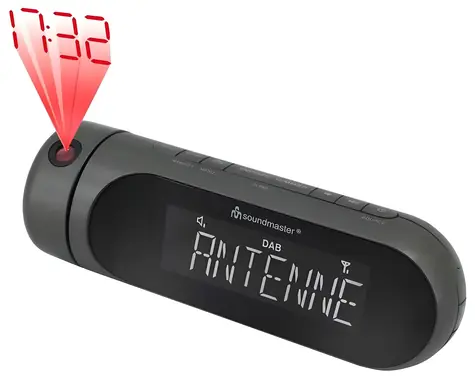 Soundmaster UR6700AN / Radiowecker / DAB+ / FM / Projektion