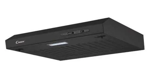 Candy CFT610/4N/1 schwarz / Dunstabzugshaube / hängend / Breite 60 cm / 3 Geschwindigkeitsstufen / 71 dB