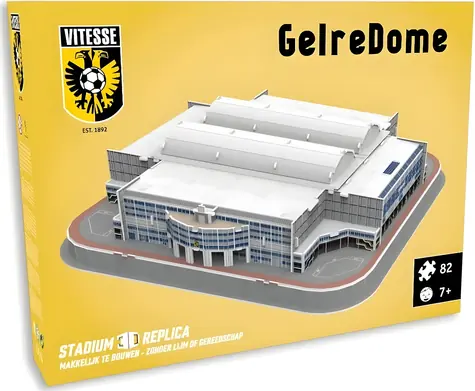 STADION 3D REPLICA 3D-Puzzle GelreDome Stadion - FC Vitesse / 82 Teile / 34 x 31 x 9 cm