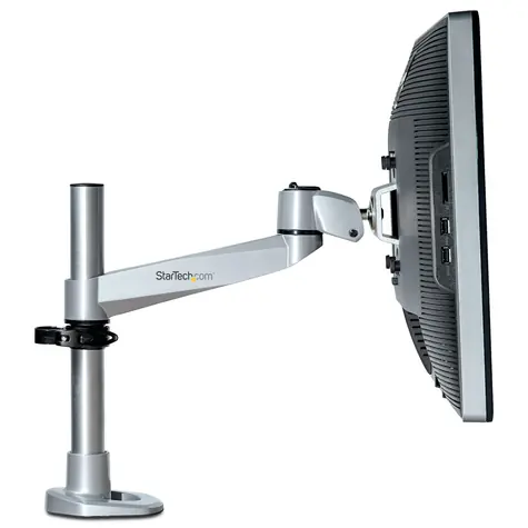 StarTech Schreibtisch-Monitorarm Silber / Monitorarm / 12"-34" / Tragkraft 14 kg / Neigung -15° bis 90°