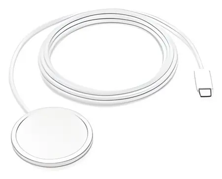 Apple MagSafe Ladegerät weiß / Kabelloses Ladegerät / Kabel 2 m
