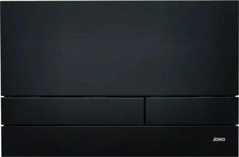 KAN-therm JOMO Exclusive 2.0 matt schwarz / Unterputz-Knopf für Unterputzsystem