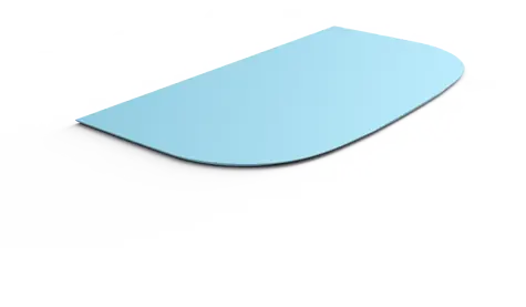 SureFeed-Zuführmatte blau / Matte / Gummi / 198 × 247 mm / für SureFeed-Mikrochip-Zuführgerät