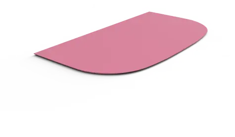 SureFeed-Futterauflage rosa / Auflage / Gummi / 198 × 247 mm / für SureFeed-Mikrochip-Futterautomat