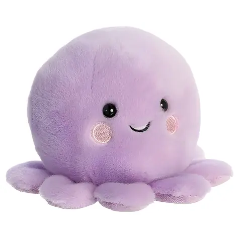 AURORA Plüsch-Oktopus Oliver, grau-weiß / 13 cm / Plüsch