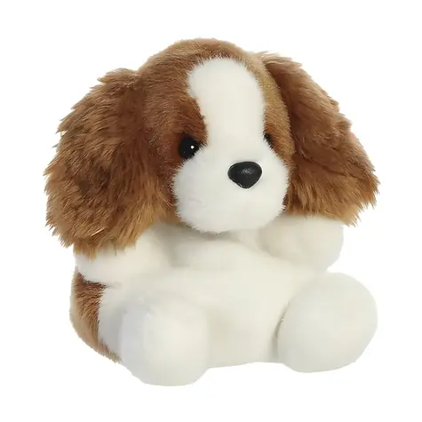 AURORA Plüschhund, Spanieldame, braun-weiß / 13 cm / Plüsch