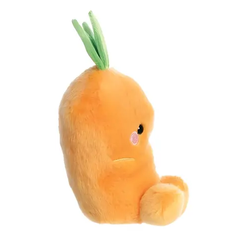 AURORA Plüschkarotte, fröhliche orange Karotte / 13 cm / Plüsch