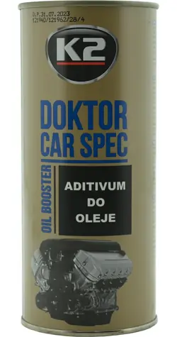 K2 Doctor Car Spec 443 ml / Öladditiv / ZDDP / Benzin, Diesel, LPG, CNG