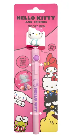 BLUE SKY STUDIOS Sanrio Hello Kitty Kugelschreiber mit Fidget-Funktion / Rosa
