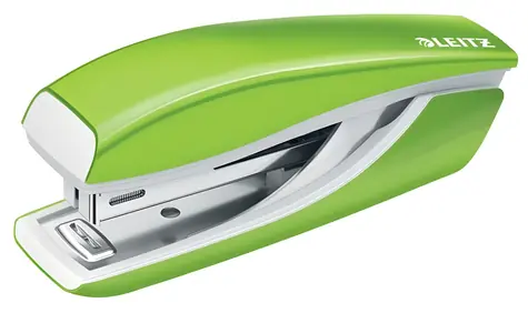 Leitz NeXXt 5528 grün / Hefter / Mini / Kapazität 10 Blatt / Heftklammern Nr. 10