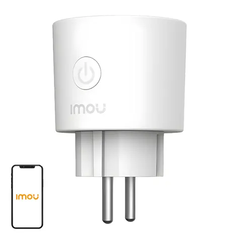 IMOU CE2P weiß / Intelligente Steckdose / WLAN / Bluetooth / Matter Hintergrund / 16 A / 3680 W