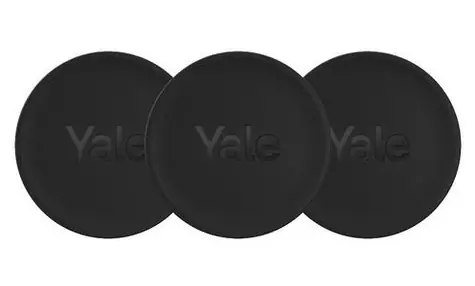 Yale Dot schwarz / Smart-Home-Zubehör / 3 Stück