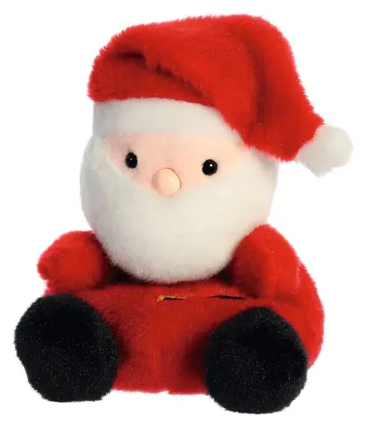 AURORA Plüsch-Weihnachtsmann / Palm Pals / 13 cm / Plüsch