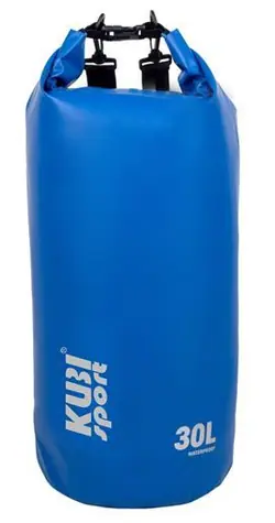 KUBISPORT Bootstasche 30 l blau / Wasserdichte Tasche / Volumen 30 l