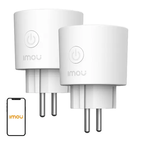 IMOU CE2P 2 Stück / Intelligente Steckdose / WLAN / Bluetooth / 3680 W