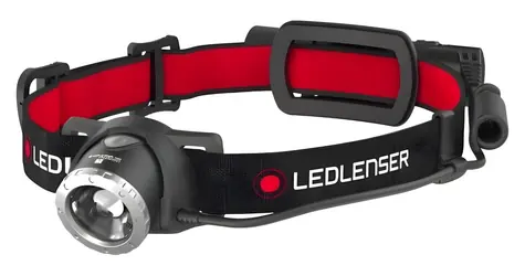 Ledlenser H8R schwarz / Stirnlampe / 600 lm / 150 m / IPX4 / Li- ION 3400 mAh