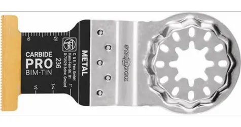 Fein E-Cut Carbide Pro 40x32 / Sägeblatt / Hartmetall (HM) / 40x32 mm