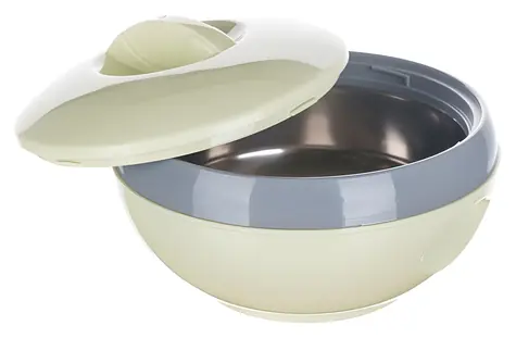 Banquet AVANZA 3,5 l olivgrüne Thermoskanne aus Edelstahl mit PUR-Isolierung