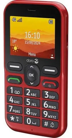 Doro Leva L10 rot / Mobiltelefon