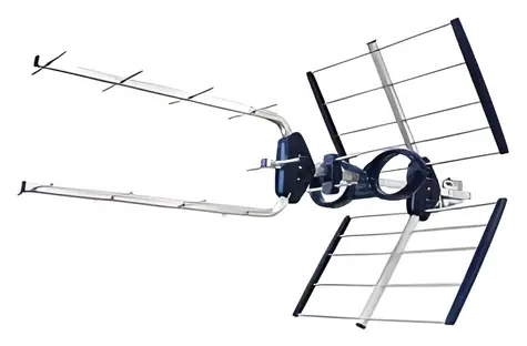 ITS EK BLUE MAX / Außenantenne / UHF / LTE2-Filter / Verstärkung 18,5 dB / F-Anschluss
