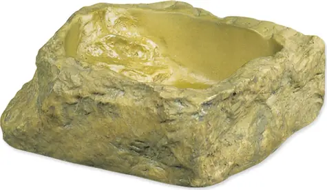 Exo Terra Kleine Trinkschale / Terrariumschale / Steinimitat / 10 x 10 cm
