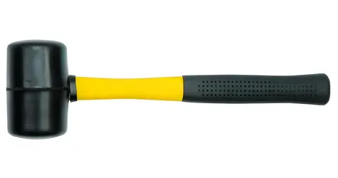 Vorel Gummihammer 76 mm / Mallet / Fiberglasstiel