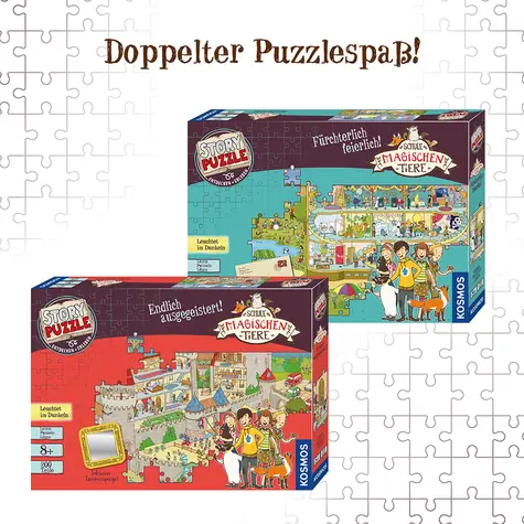 KOSMOS Puzzle „Schule der magischen Tiere“: Echt jetzt! / 200 Teile / ab 8 Jahren