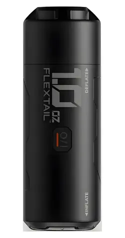 Flextail Zero Pump 2 schwarz / Elektrische Pumpe / 2-in-1-Aufblas- und Entleerungsfunktion / Druck 3,5 kPa / 200 l/min