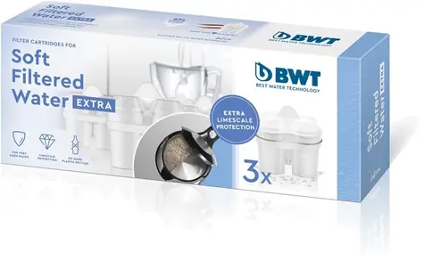 BWT Filter für extra hartes Wasser / Wasserfilter / 3 Stück.