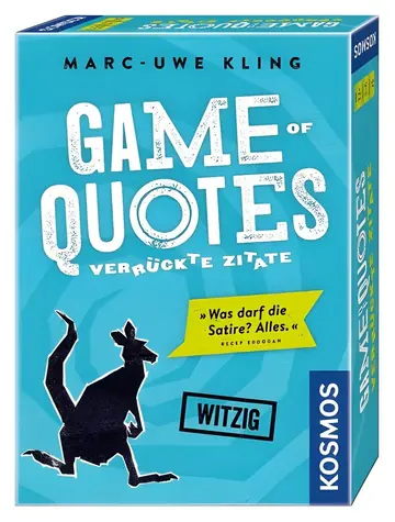 KOSMOS Partyspiel: Zitate-Spiel / 3-6 Spieler / 25 Min. / ab 12 Jahren / DE