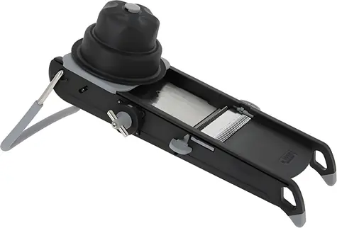 De Buyer Mandoline Swing PLUS schwarz / Küchenmandoline