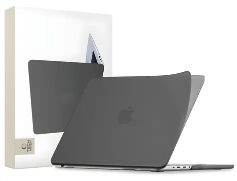 Tech-Protect Softshell Schutzhülle, matt schwarz / Apple MacBook Pro 16" / M1-M5, M5 Pro, M5 Pro Max / 2021-2026