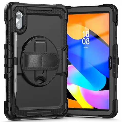 Tech-Protect SOLID Black / Hülle / Lenovo Idea Tab 11.0 (TB-336)