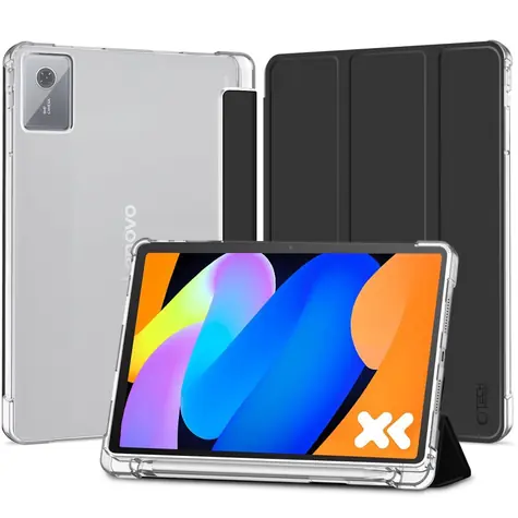 Tech-Protect SC Pen Hybrid schwarz / Hülle für Lenovo Idea Tab 11.0 TB-336 / Stifthalter