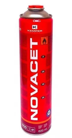 Kemper Novacet Zylinder 600 ml / Gaskartusche / Nachfüllung 333 g