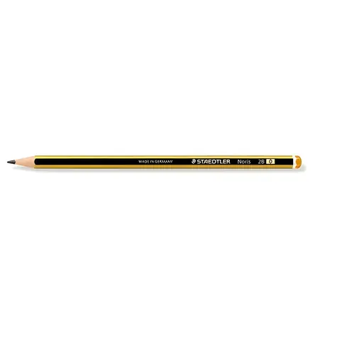Staedtler Noris 2B / Graphitstift / sechseckig / 12 Stück / PEFC