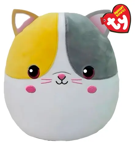 Ty Squishy Snuggles Katze / Plüschtier / 22 cm