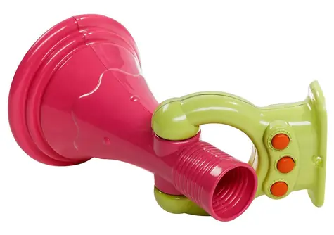 Marimex Megafon Play rot / Spielplatzzubehör / 3 Töne / 2 AA-Batterien / ab 3 Jahren