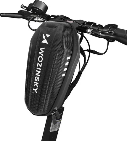 Wozinsky WSB4BK schwarze Lenkertasche für E-Scooter / 3 l / wasserdicht