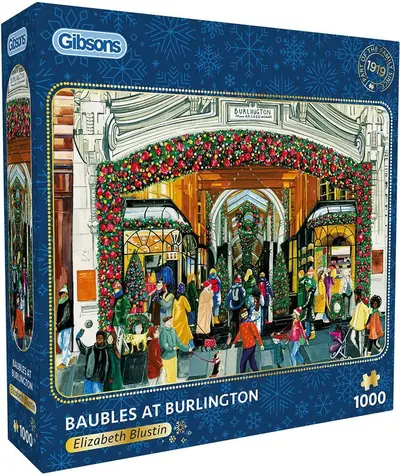 GIBSONS Puzzle-Ornamente in Burlington / 1000 Teile / 68 × 49 cm