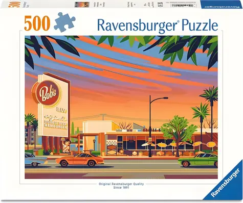 Ravensburger Puzzle Amerikanisches Restaurant / 500 Teile