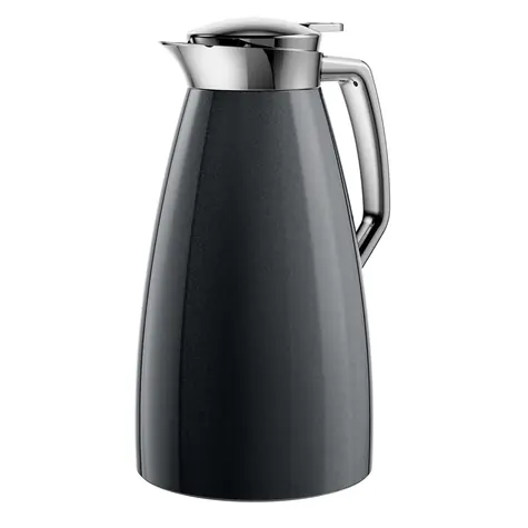 Emsa Plaza 1 l schwarz / Thermoskanne (Glas)