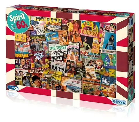 GIBSONS Puzzle 60er / 1000 Teile / 68 × 49 cm