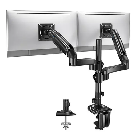 Huanuo HNDS8 / 2-Monitor-Halterung / 13-32" / VESA 75x75-100x100 / Tragkraft 9 kg
