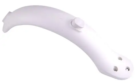 Sunfavors Hinterradkotflügel für XIAOMI Mi Elektroroller 2 M365/Pro, Weiß / Zubehör für Elektroroller