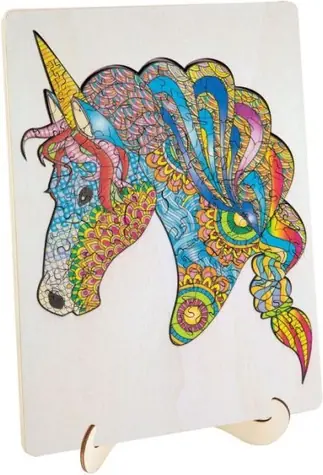 MOXY Outline Puzzle Einhorn / 137 Teile